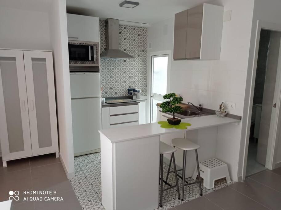 Malaga Beach, Pedregalejo Apt.4/6 2 Hab. Dış mekan fotoğraf